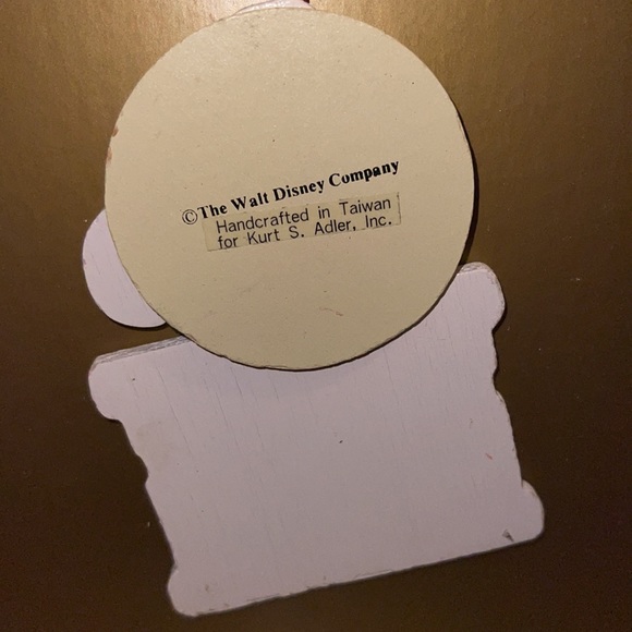 Rare Kurt Adler Jasmine Wooden Ornament - Picture 3 of 4